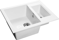 Кухонная мойка GranFest Quadro 610K, Q-610K иней